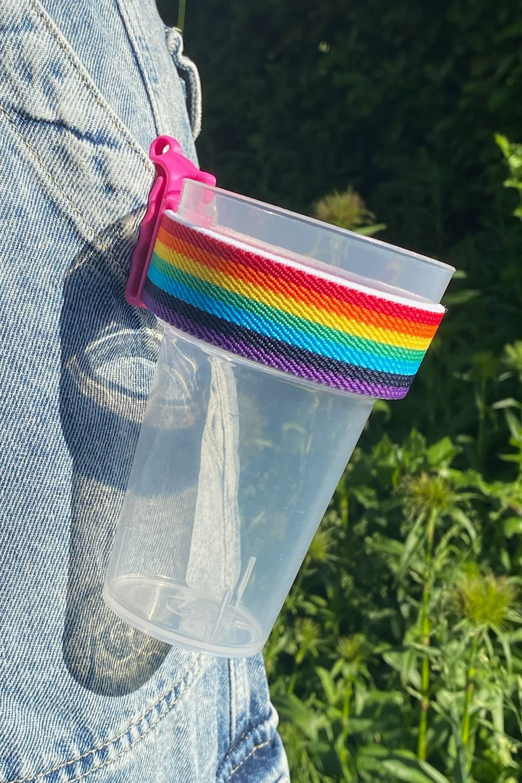 „Pride“ Clip A Cup mit luxuriösem Schlüsselband