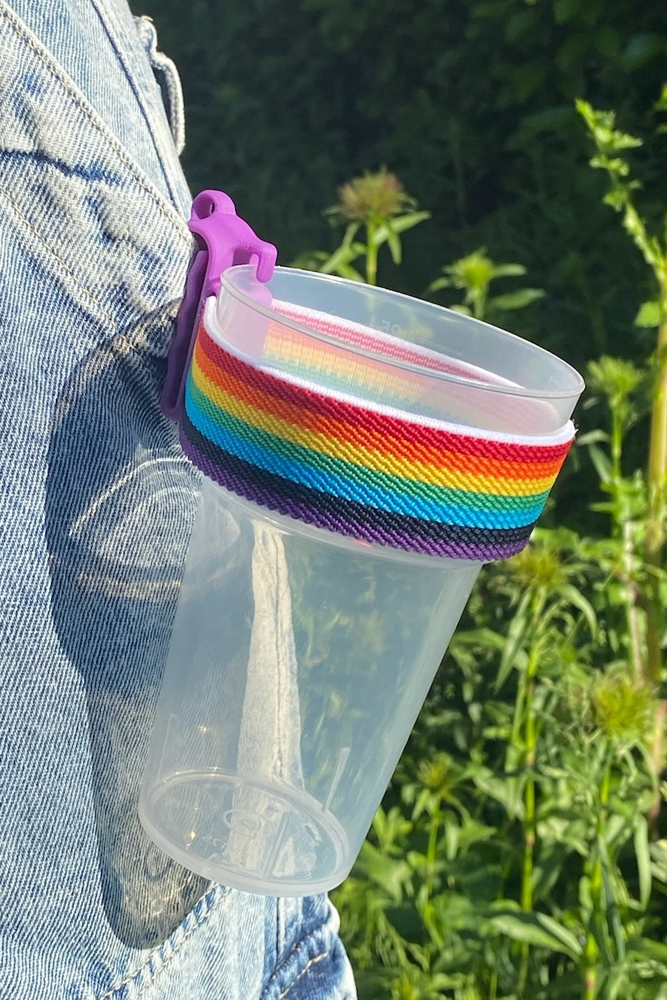 „Pride“ Clip A Cup mit luxuriösem Schlüsselband