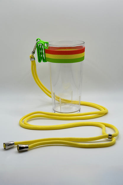 „Alaaf Limburg“ (Design 2) Clip A Cup mit luxuriösem Schlüsselband