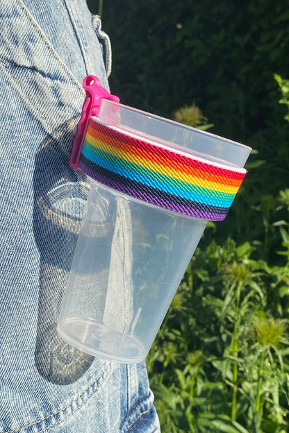 „Pride“ Clip A Cup mit luxuriösem Schlüsselband